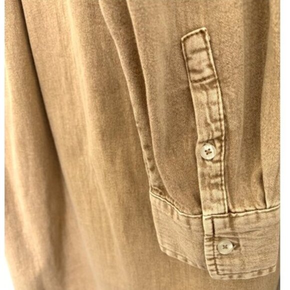 Gap Khaki Big Shirt with Washwell XL - Picture 5 of 5